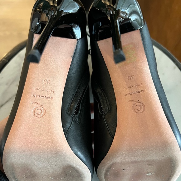 Alexander McQueen Black Booties - Picture 6 of 7